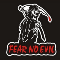 Fear No Evil Pirate Flag 5ft x 3ft