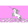 Unicorn Flag. Unicorn Pink Flag