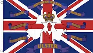 Northern Ireland  6 Counties Flag 3ft x 2ft