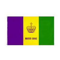 Mardi gras flag