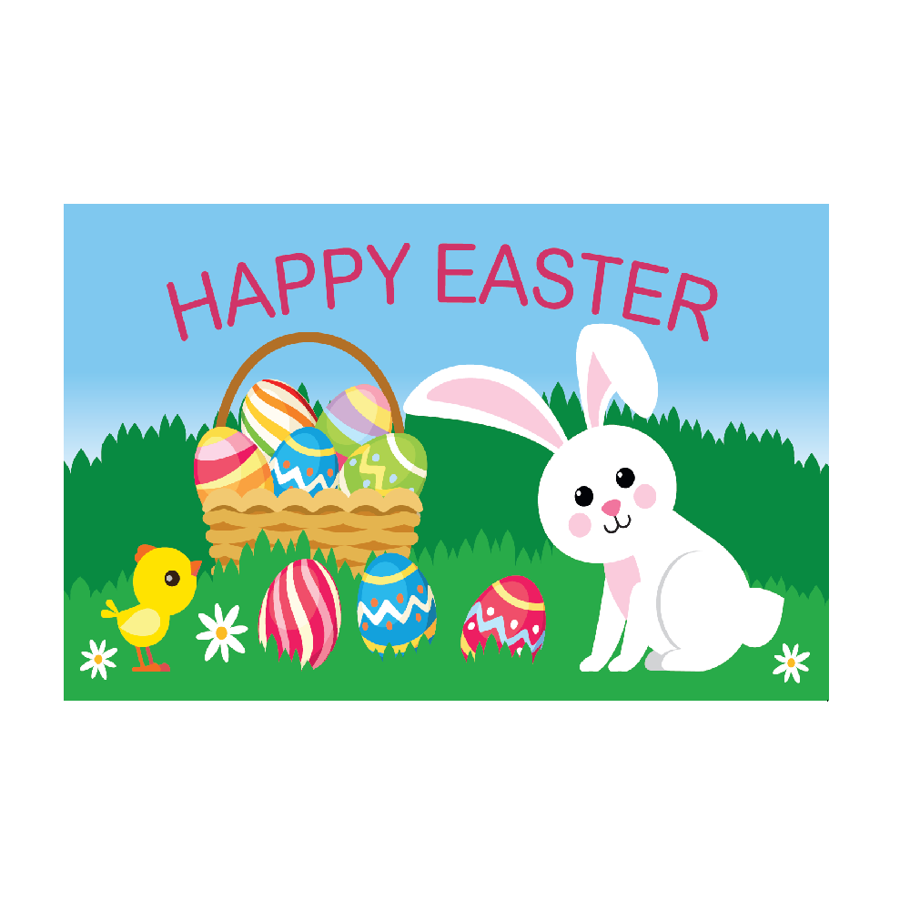 Easter Bunny Flag