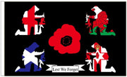 Remembrance Flag. Britain Remembers Flag 5ft x 3ft