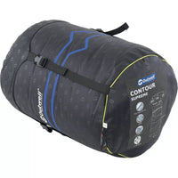 Sleeping bag Outwell Sleeping Bag Contour Supreme Coffee Zipper Side Left. 3-4 Season