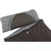 Sleeping bag Outwell Sleeping Bag Contour Supreme Coffee Zipper Side Left. 3-4 Season