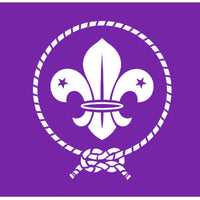 Scout Flag.Purple Scouts Flag 5ft x 3ft