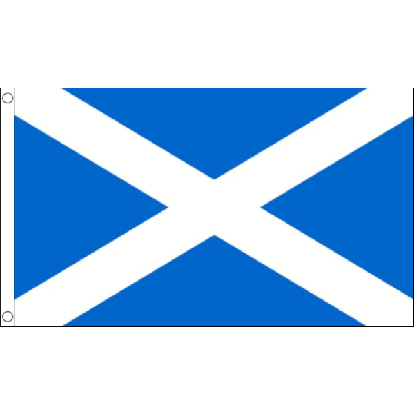 ST Andrews Flag Light Blue Flag 5ft x 3ft