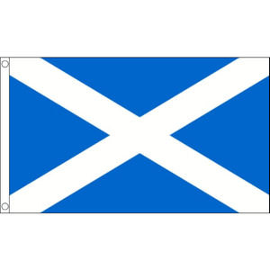 ST Andrews Flag Light Blue Flag 5ft x 3ft