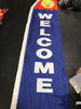 Giant Welcome Banner Flag EX DISPLAY