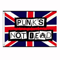 Punks Not Dead Flag - Life's a breeze GB Ltd