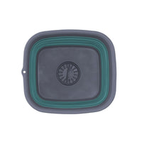 Collapsible Wash Bowl With Drain Deep Blue