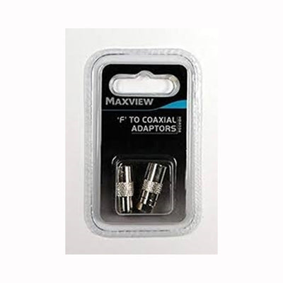 Maxview 'F' To Coaxil Adaptors - Life's a breeze GB Ltd