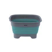 Collapsible Wash Bowl With Drain Deep Blue