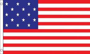 American USA 1795-1915 15 STARS Flag.