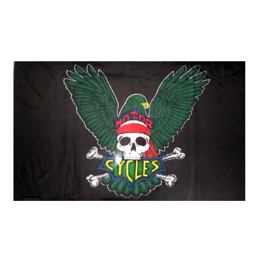 Eagle With Skull Flag - Life's a breeze GB Ltd