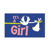Its a Girl Flag - Life's a breeze GB Ltd
