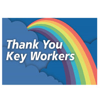 Support Our Key Workers Flag - Life's a breeze GB Ltd