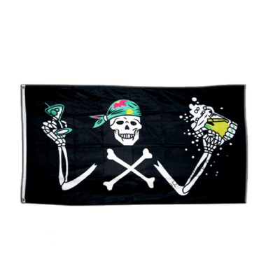 Pirate With Beer Flag - Life's a breeze GB Ltd