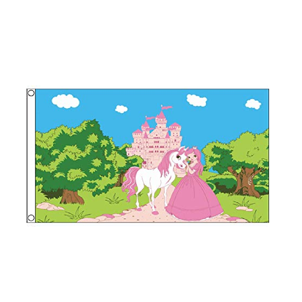 Princess Pony Castle Flag - Life's a breeze GB Ltd