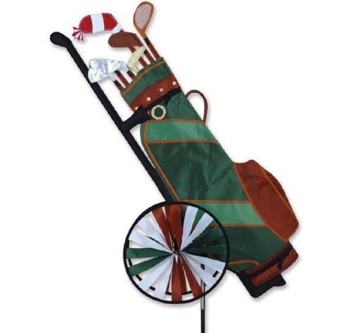 Golf Bag with Pull Cart - Ground Spinner