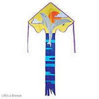 Leaping Dolphins Large Easy Flyer Kite